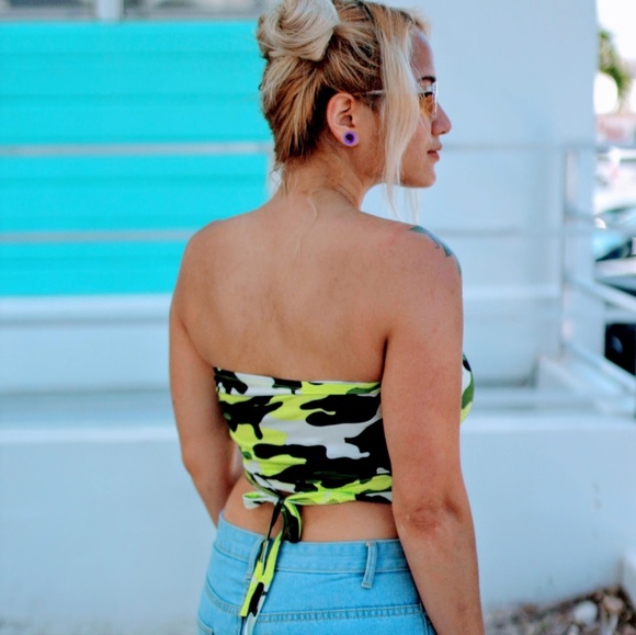 Camo tube top - Picture 5 of 8